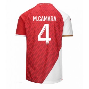 AS Monaco Mohamed Camara #4 Domaci Dres 2023-24 Kratak Rukavima